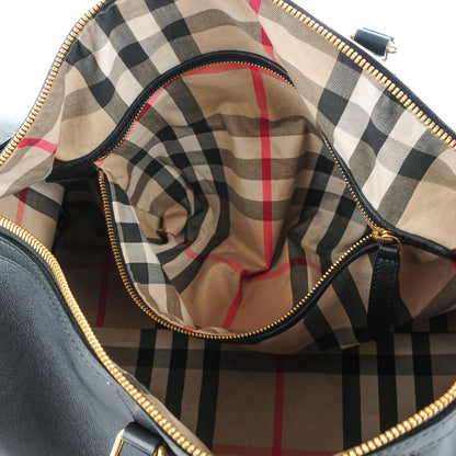 Burberry Calfskin Boston Holdall 45 Black 8 of 9
