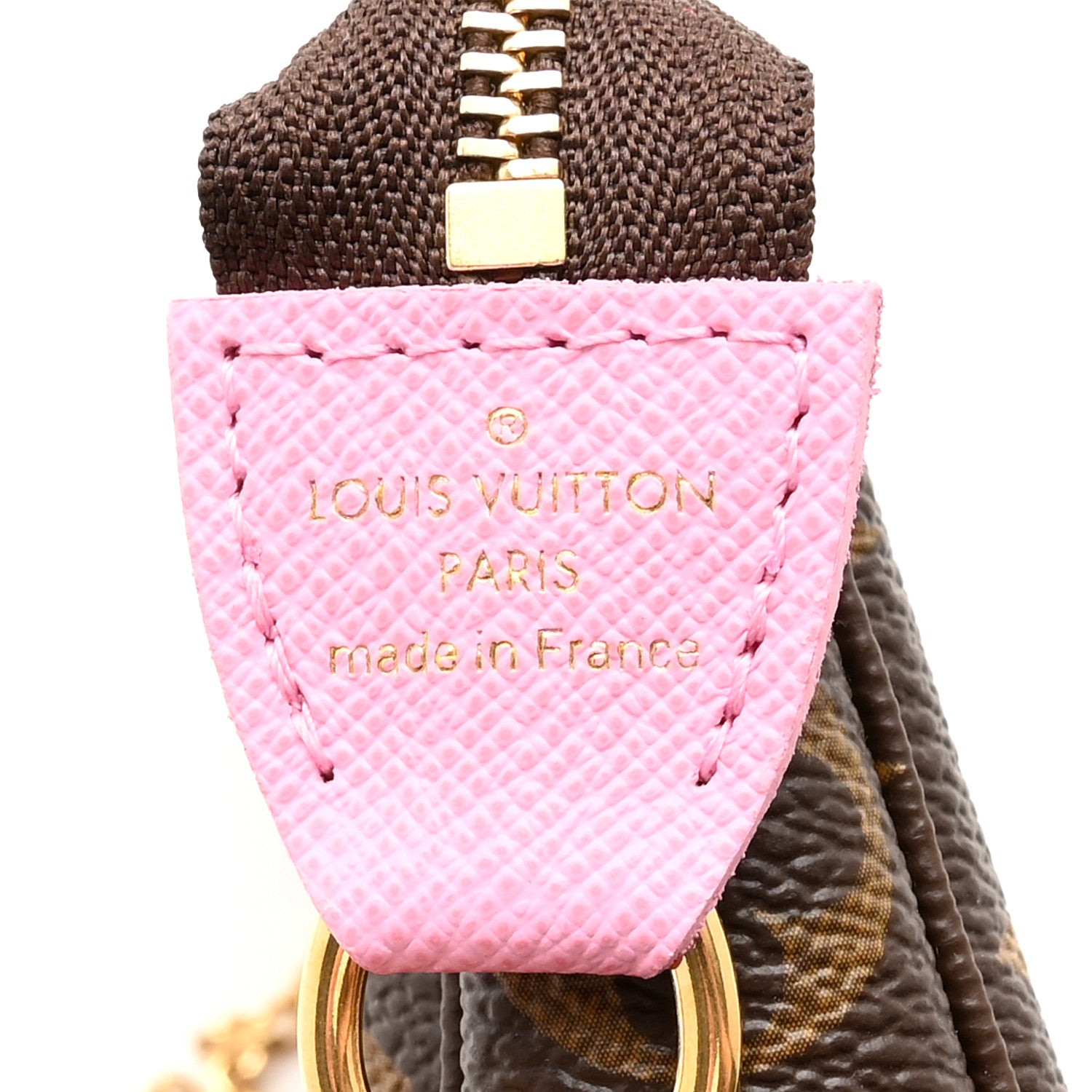 Louis Vuitton LOUIS VUITTON Monogram 2022 Christmas Animation Paris Mini Pochette Accessories Pink 7 of 7