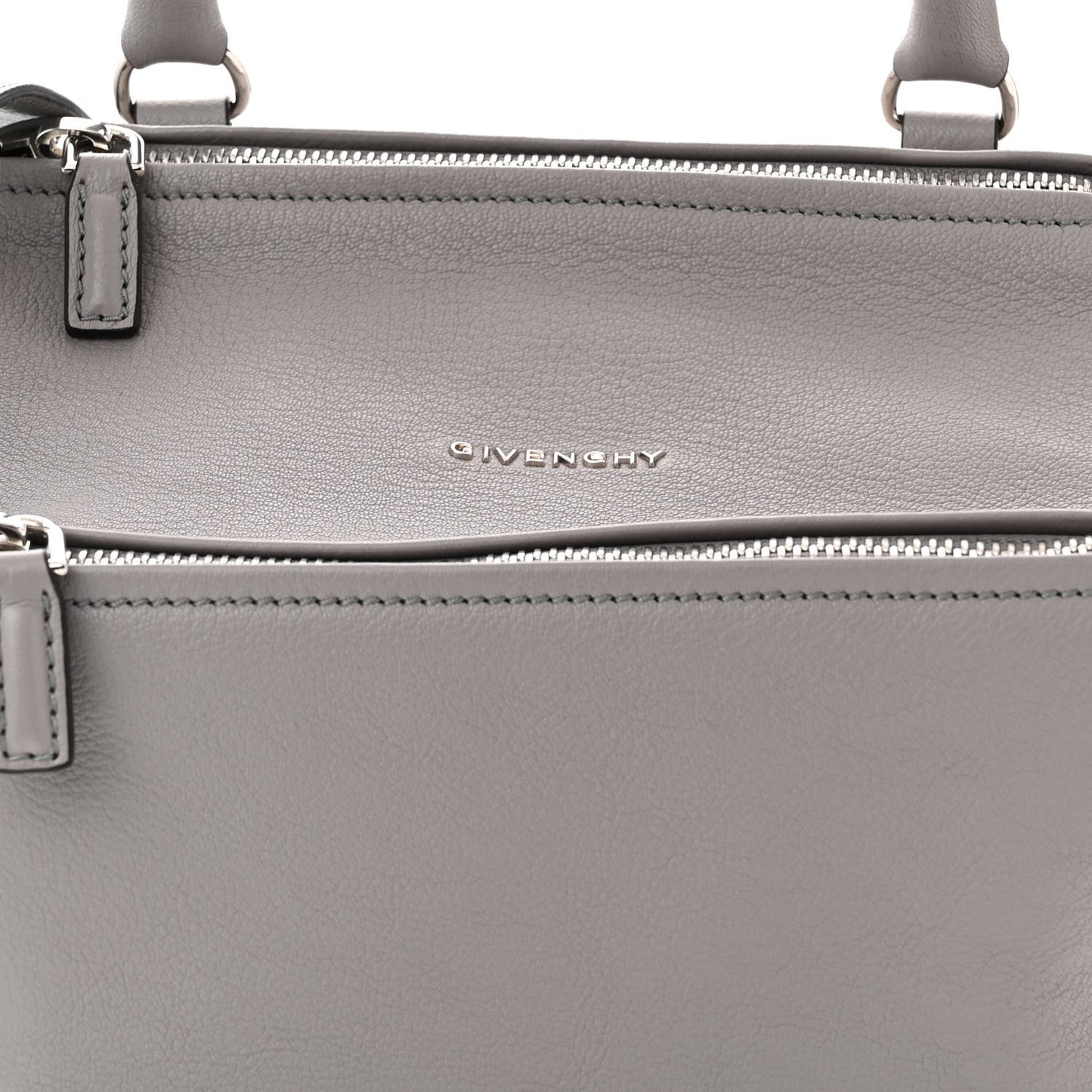 Sugar Goatskin Medium Pandora Pearl Grey