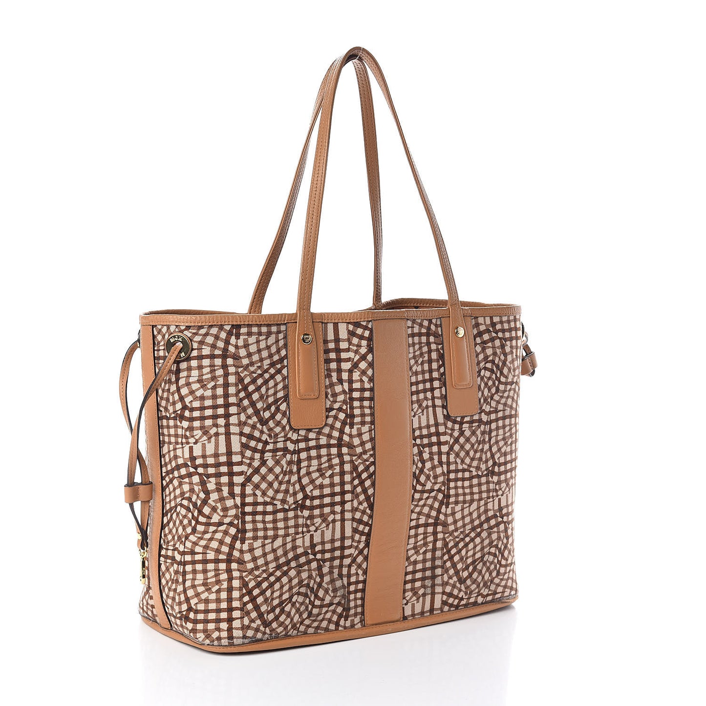 Visetos Medium Liz Reversible Shopper Tote Cognac