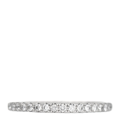 David Yurman Platinum Diamond 2mm Eden Eternity Wedding Band Ring 52 6 3 of 5