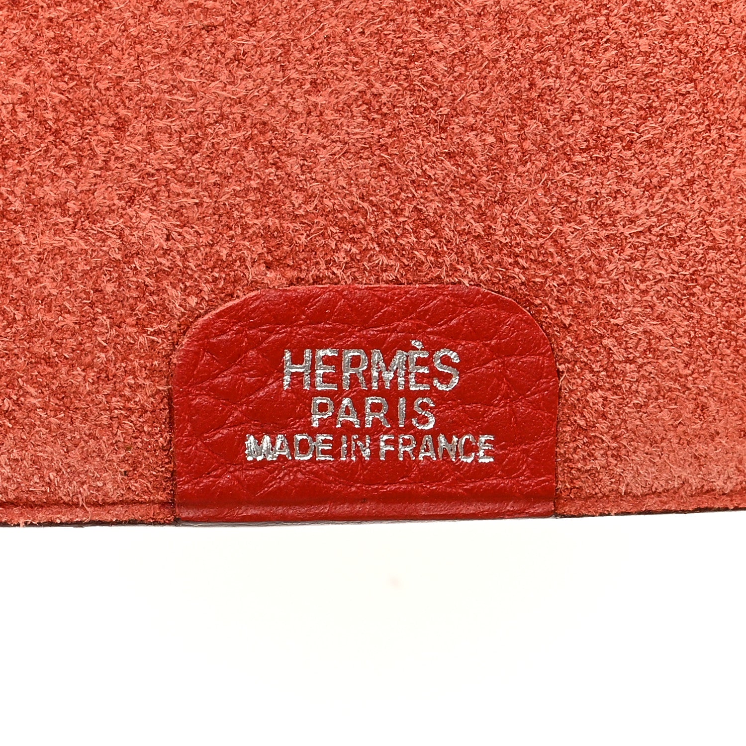 Hermes Togo Ulysse Mini Notebook Rouge Garance 6 of 7