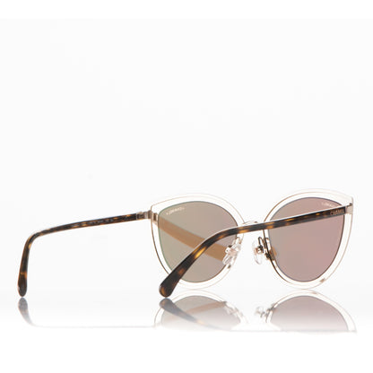 Chanel Metal Cat Eye Sunglasses 4222 4 of 8