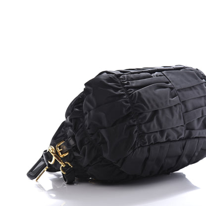 Prada Tessuto Nylon Gaufre Tote Black 6 of 10