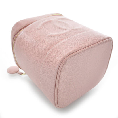 Chanel Caviar Vanity Cosmetic Case Pink 3 of 7