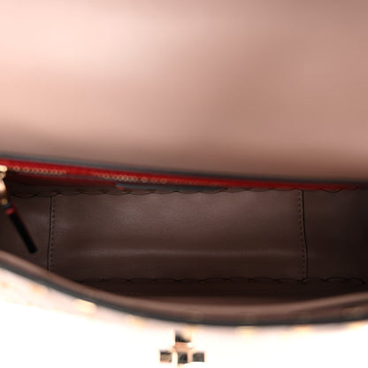 Valentino Garavani Nappa Medium Rockstud Spike Shoulder Bag Poudre 5 of 9