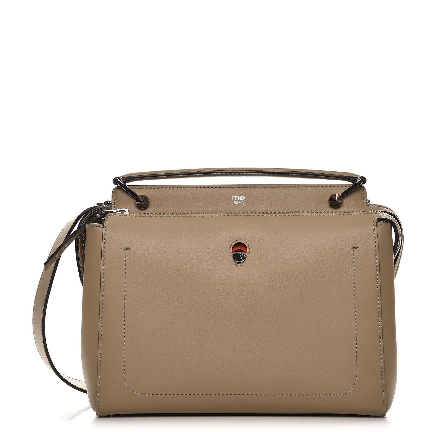 Vitello Baltico Dolce DotCom Satchel Tortora Papavero