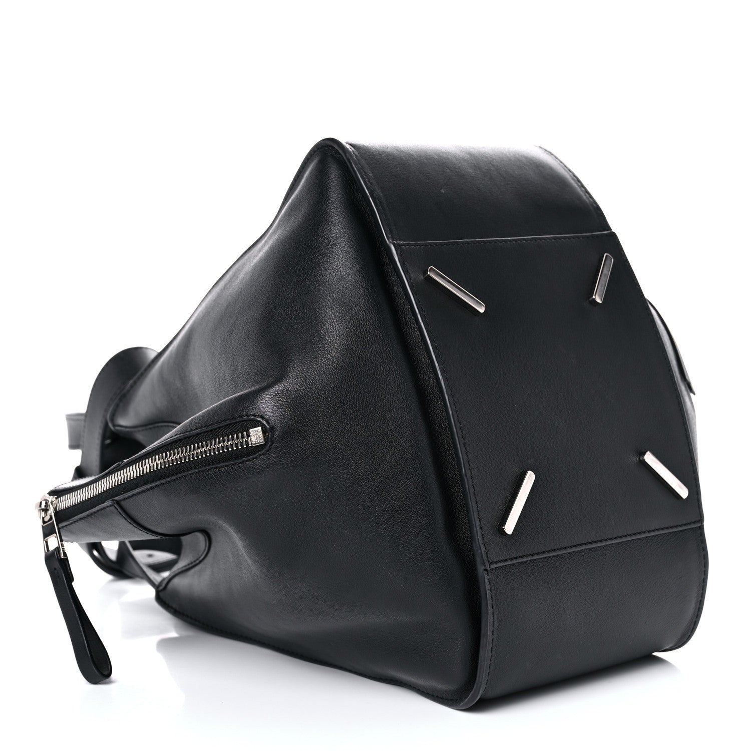 Loewe Calfskin Small Hammock Shoulder Bag Black 4 of 20