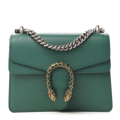 Gucci Calfskin Mini Dionysus Shoulder Bag Emerald 1 of 13