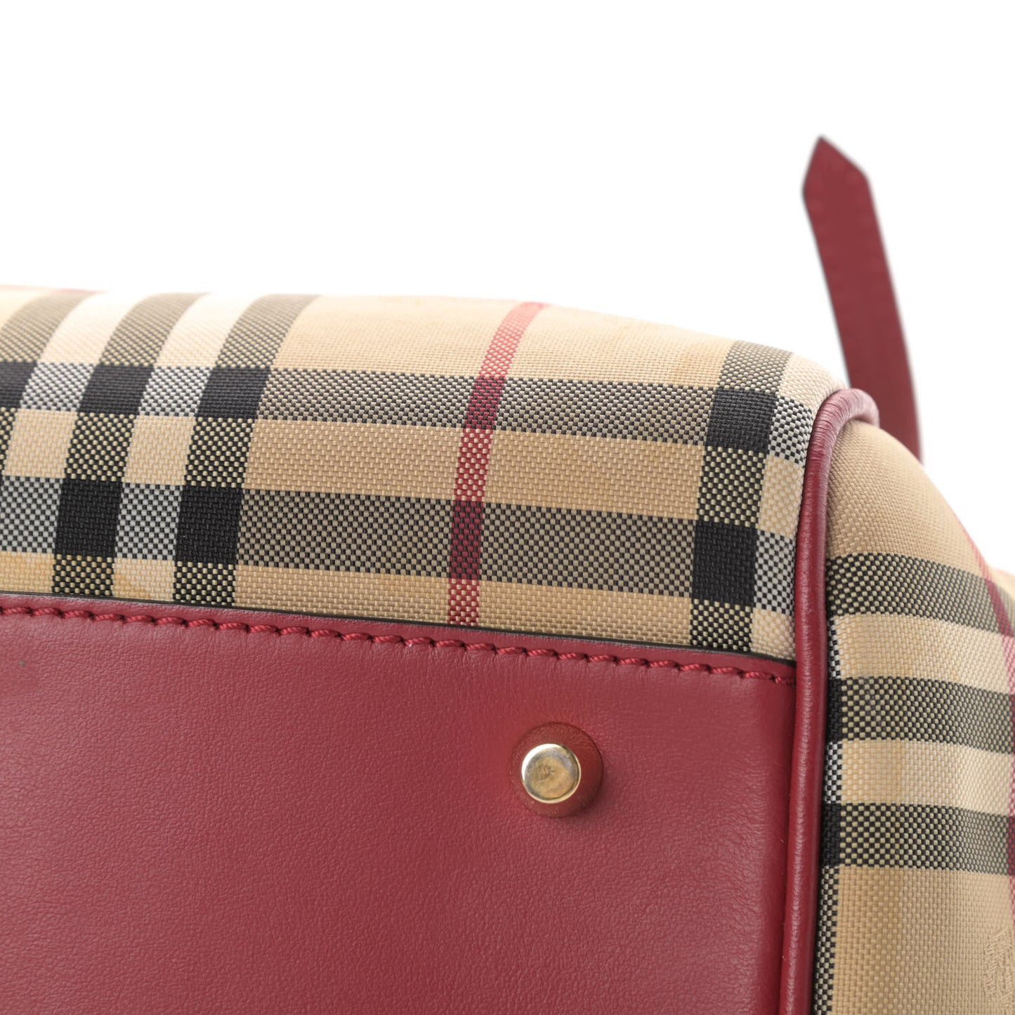 Horseferry Check Small Canterbury Tote Antique Rose