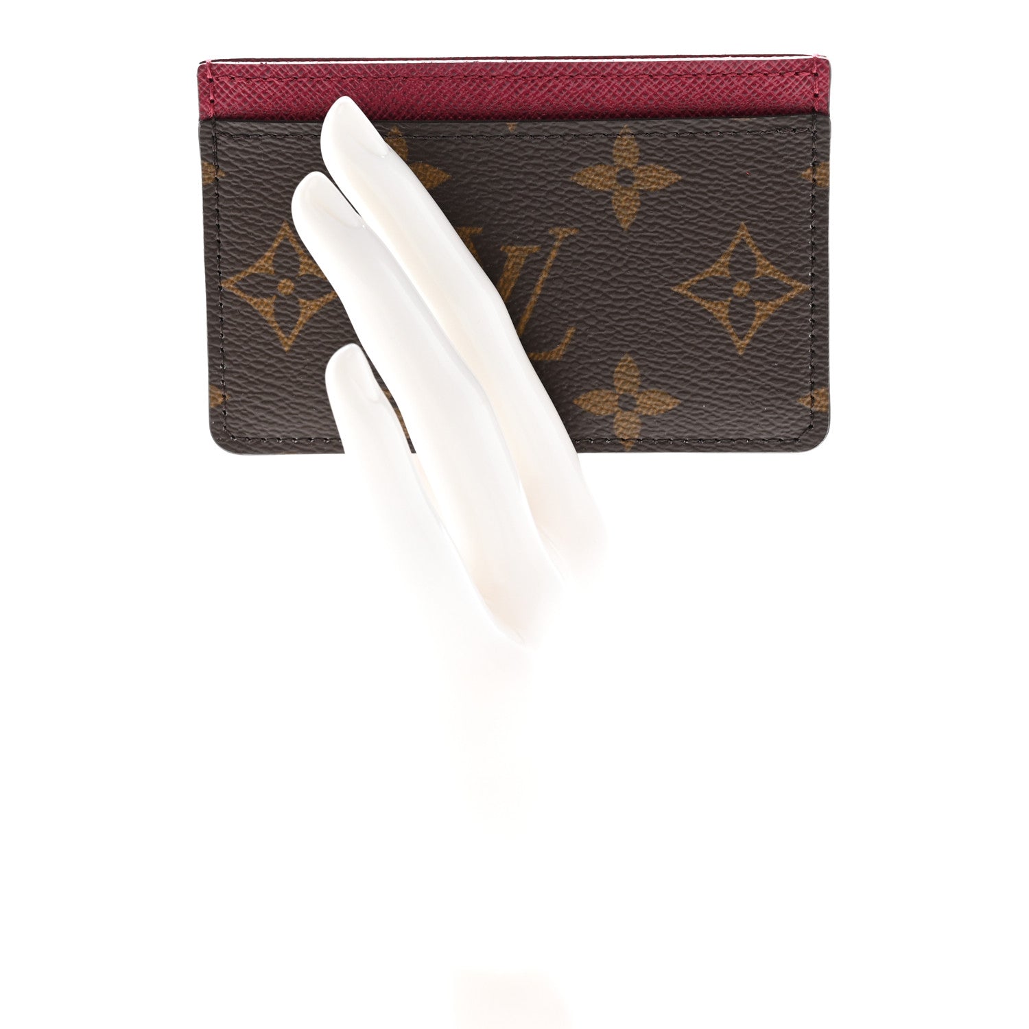 Louis Vuitton Monogram Card Holder Fuchsia 2 of 9