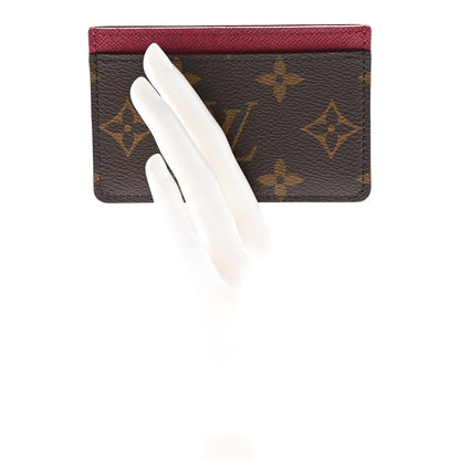Louis Vuitton Monogram Card Holder Fuchsia 2 of 9