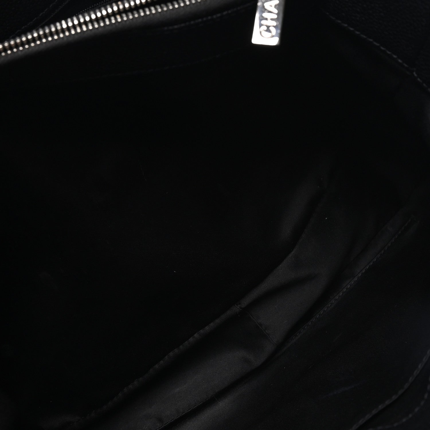 Chanel Caviar Quilted Grand Shopping Tote GST Black 5 of 9