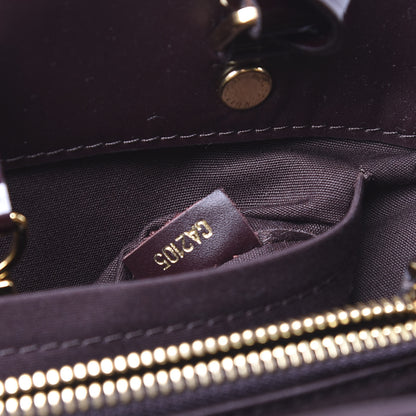Louis Vuitton Vernis Montaigne BB Amarante 6 of 9