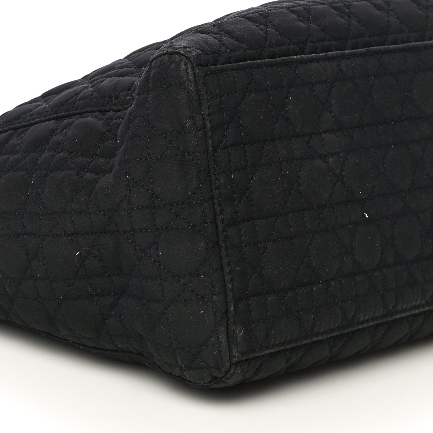 Christian Dior Nylon Cannage Medium Lady Dior Black 9 of 22