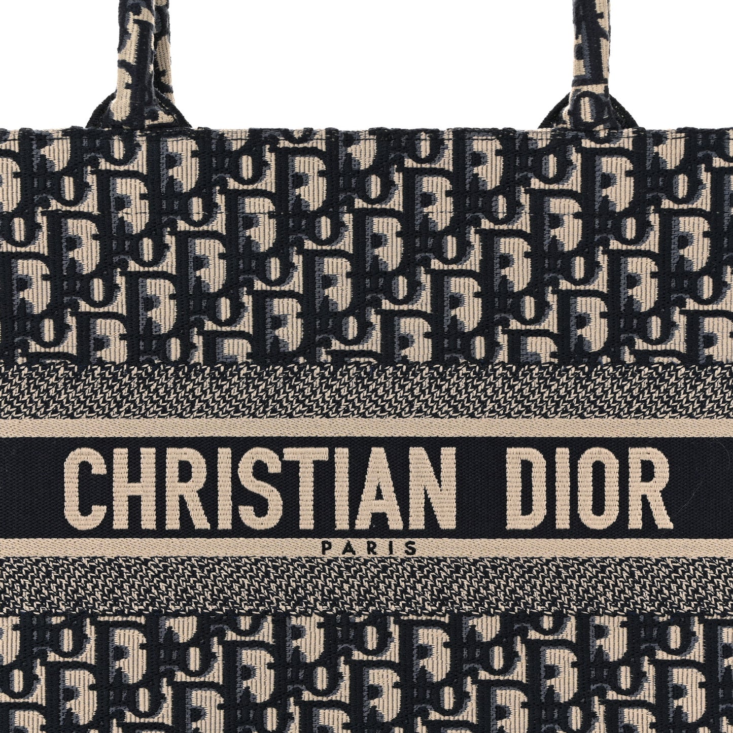 Oblique Medium Book Tote Blue Multicolor