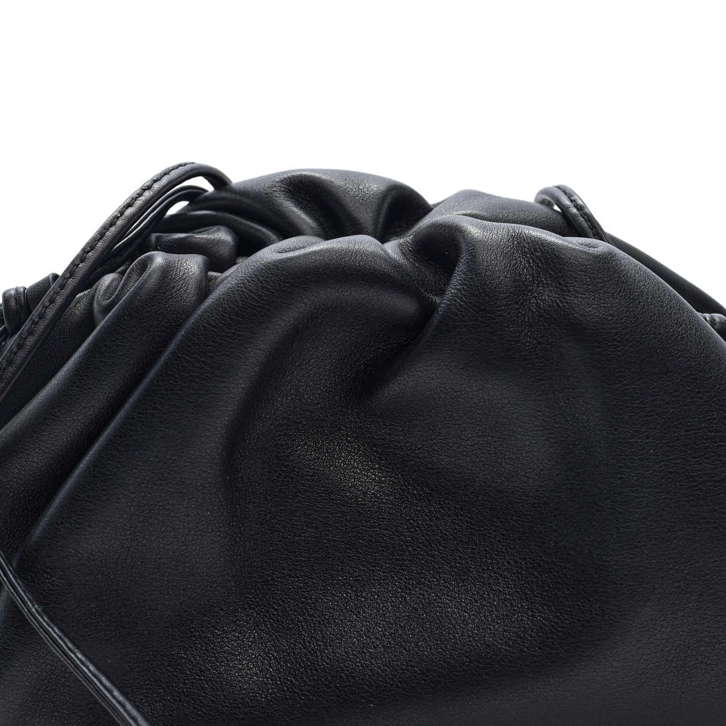 Butter Calfskin The Mini Pouch Black