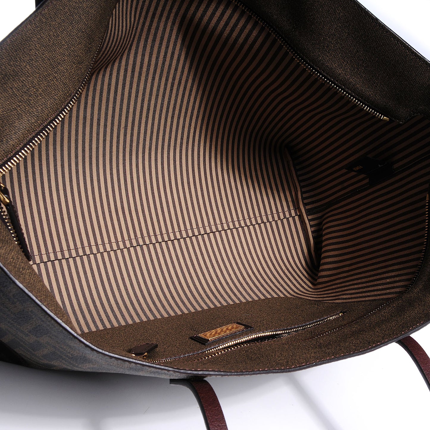 Zucca Spalmati Medium Roll Tote Tobacco Moro