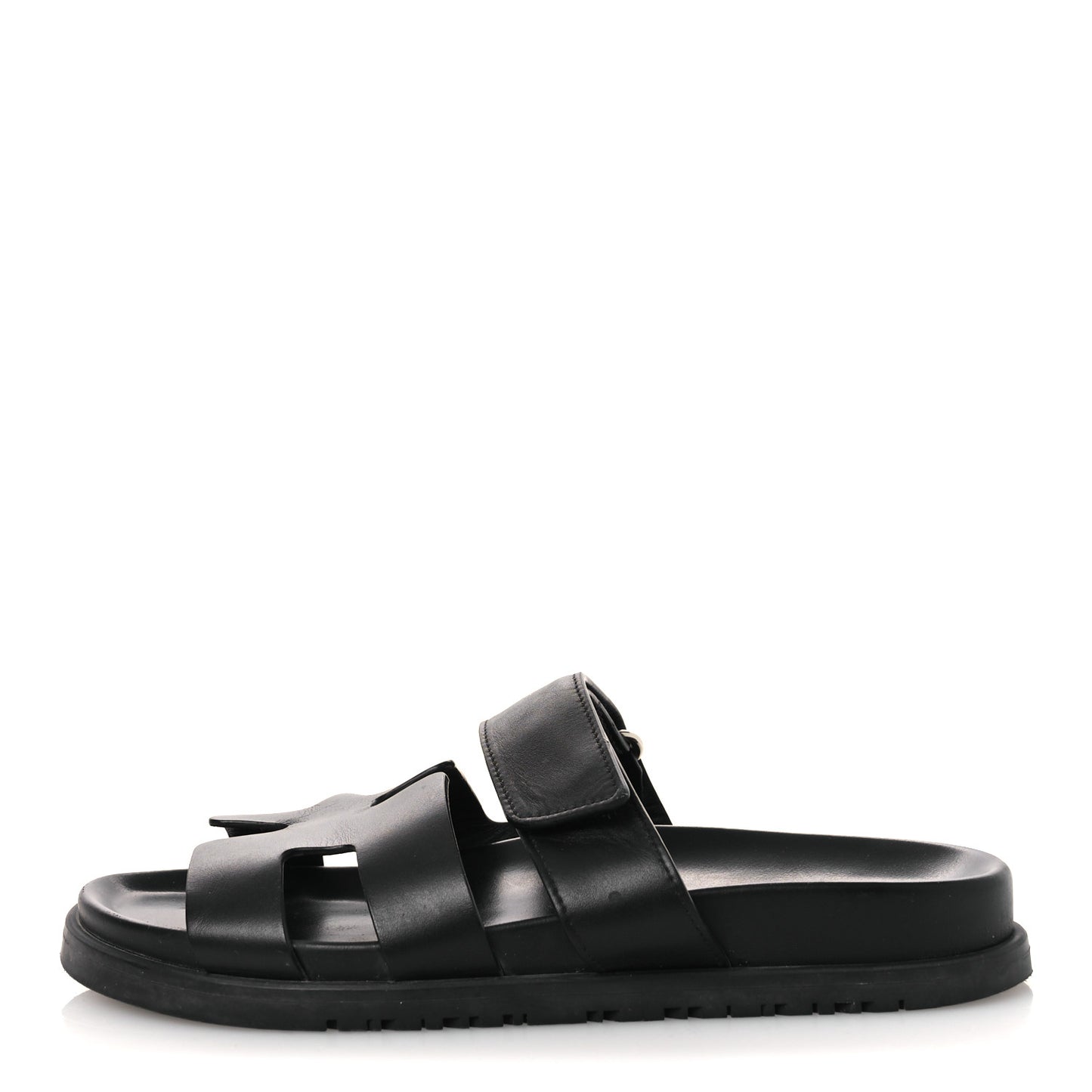Calfskin Womens Chypre Sandals 36 Black
