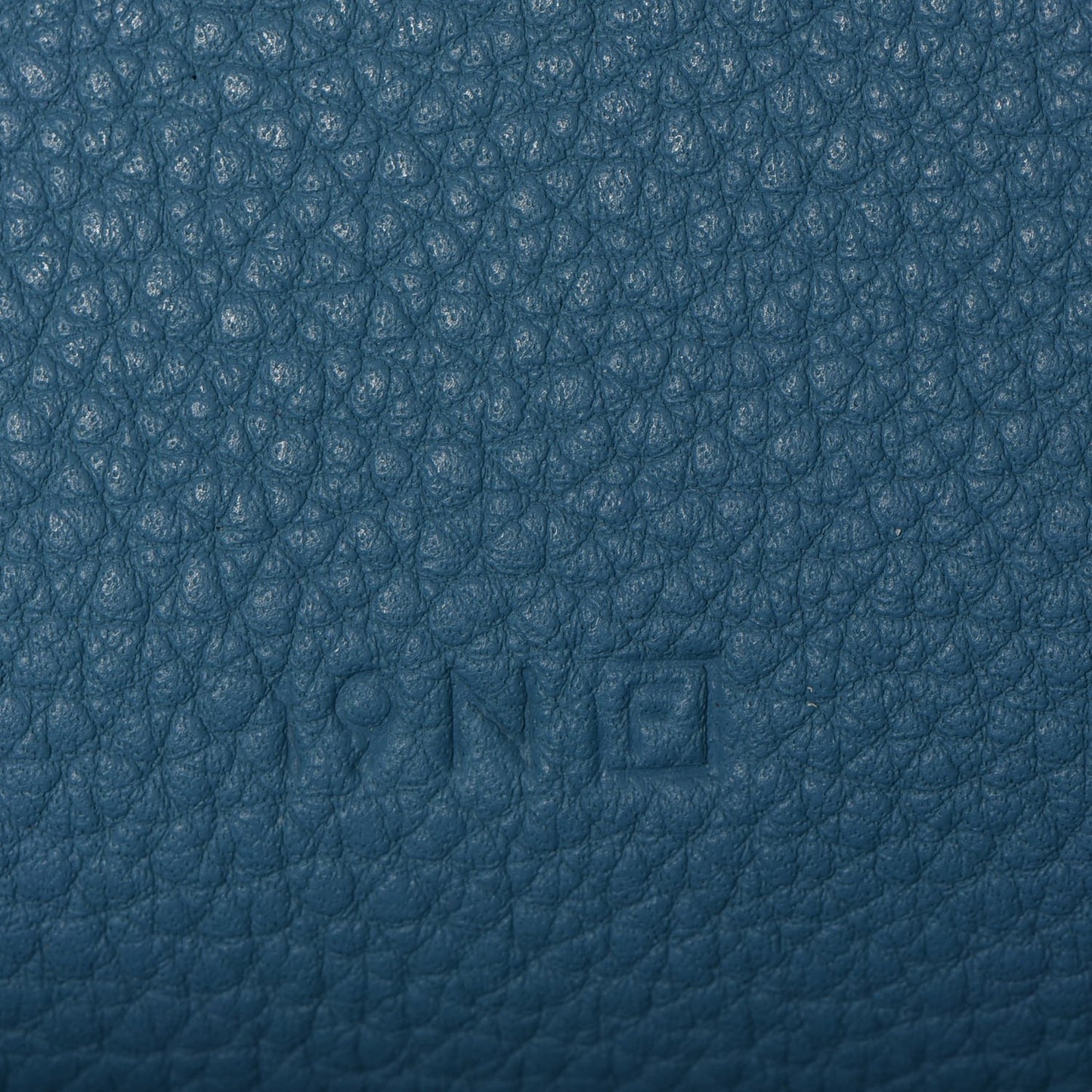 Togo Dogon Duo Wallet Blue Jean