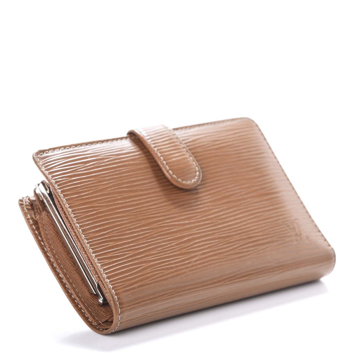 Epi French Purse Wallet Cannelle