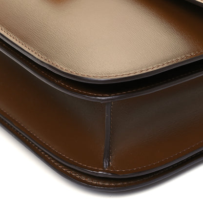 Celine Box Calfskin Medium Classic Box Flap Bag Camel 7 of 9