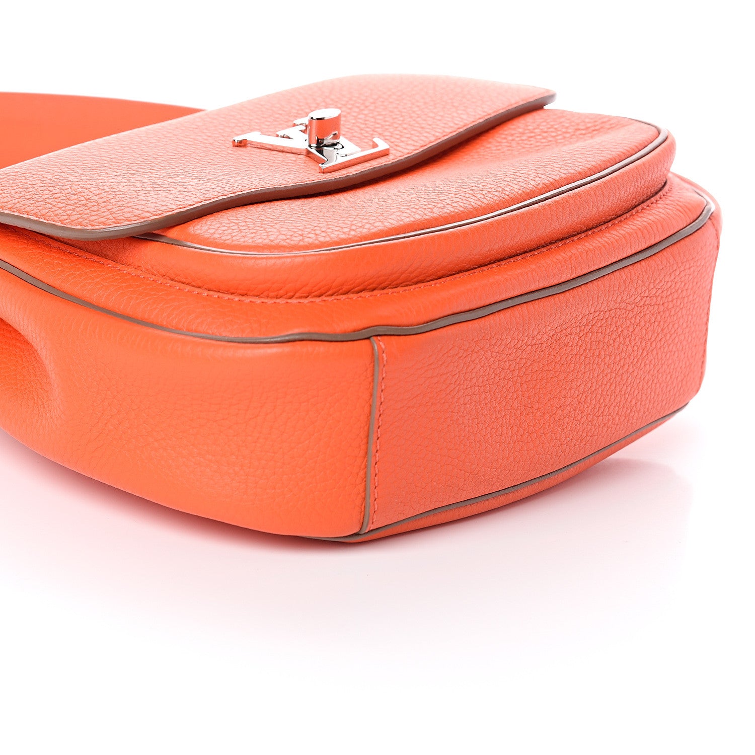 Louis Vuitton Taurillon Marceau Tangerine Taupe 7 of 8