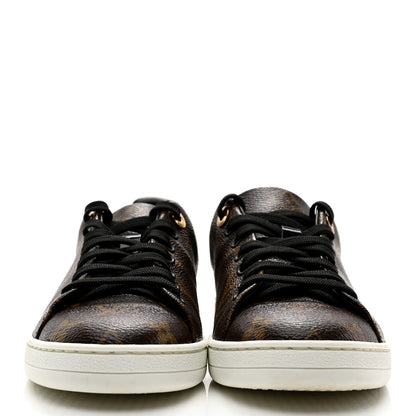 Louis Vuitton Patent Monogram Frontrow Sneakers 35 2 of 11