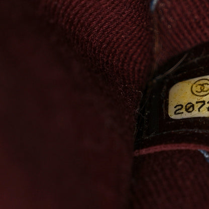 Chanel Caviar Quilted Deauville Bowling Bag Blue 7 of 13