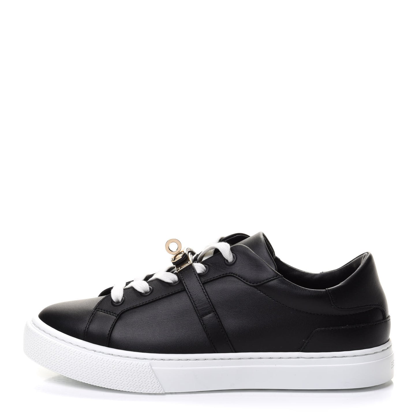 Calfskin Day Sneakers 37 Black