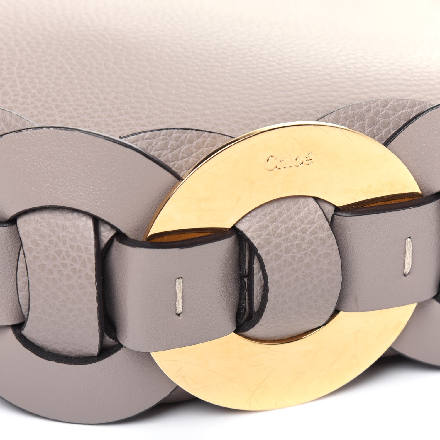 Chloe Small Grain Smooth Calfskin Small Darryl Hobo Motty Grey 14 of 14