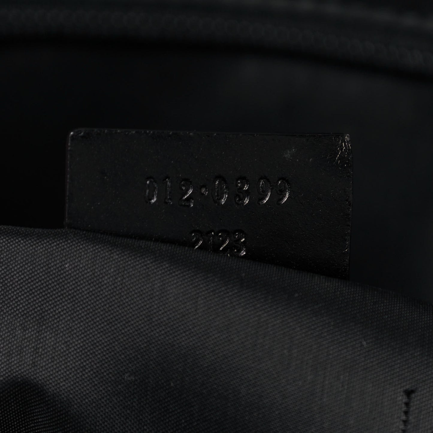 Nylon Large Duffle Bag Black