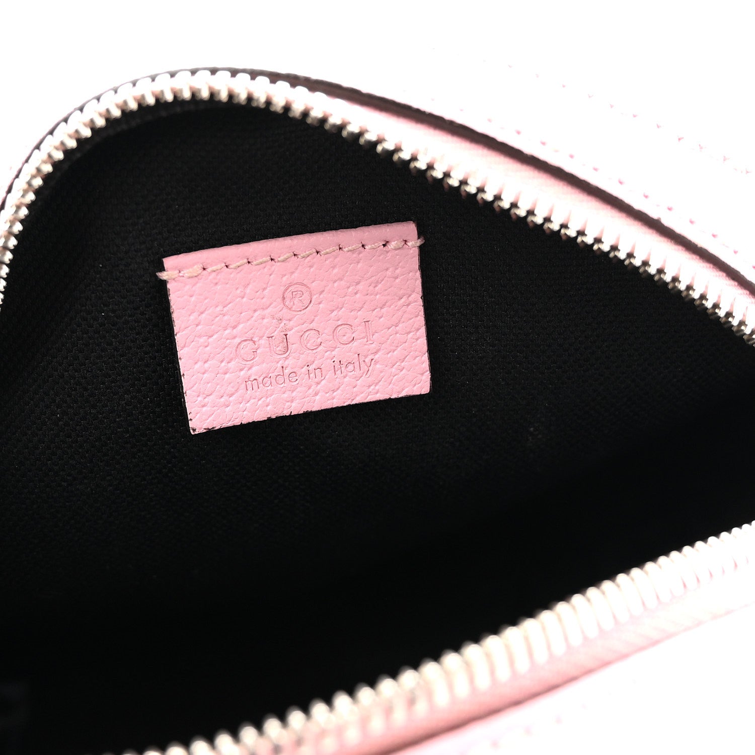 Gucci GG Supreme Monogram Psychedelic Round Shoulder Bag Black Multicolor Sugar Pink 6 of 14