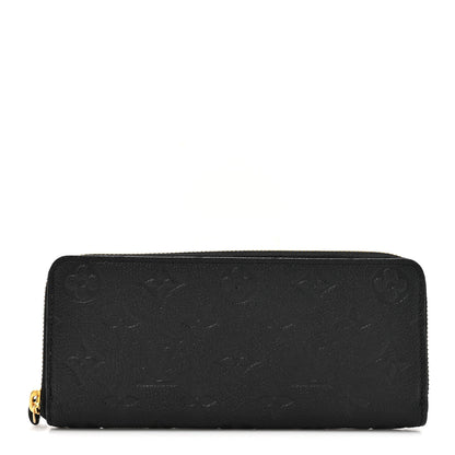 Louis Vuitton Empreinte Clemence Wallet Black 1 of 6