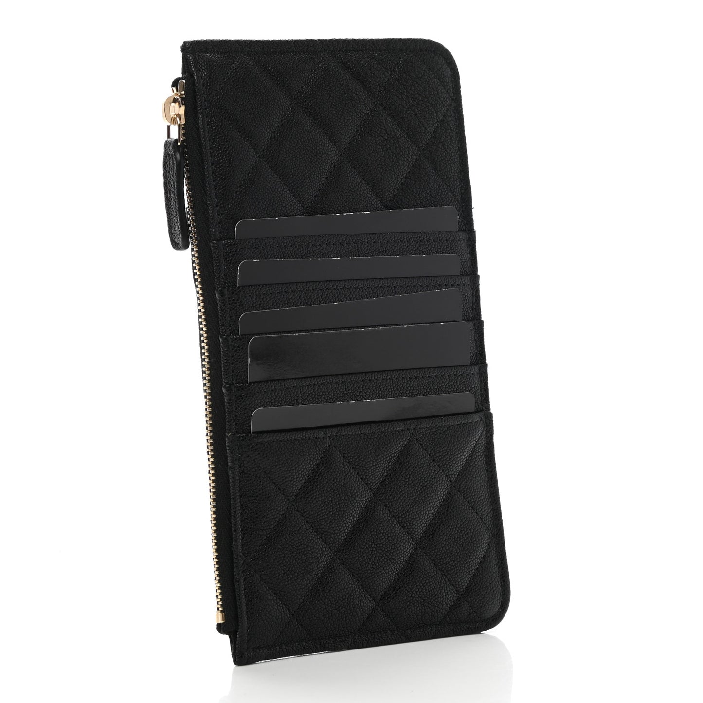 Caviar Quilted Boy iPhone Pouch Black