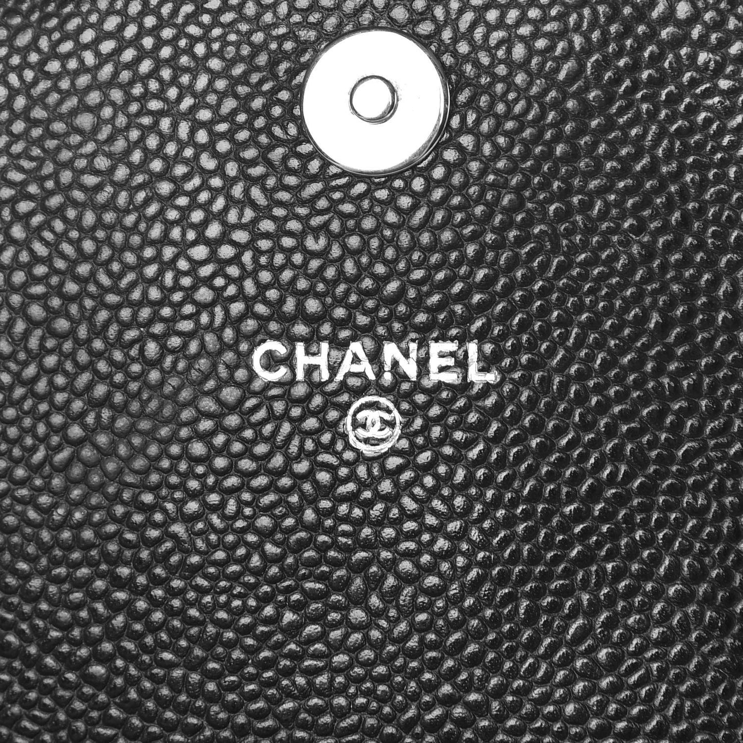 Caviar Half Moon Wallet On Chain WOC Black