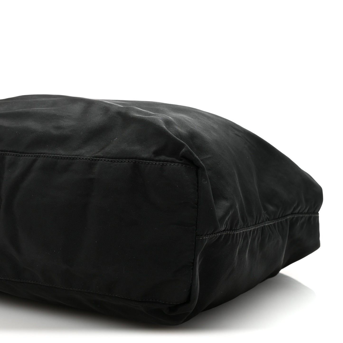 Tessuto Nylon Shopping Tote Black