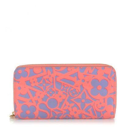 Louis Vuitton Patent Sweet Monogram Zippy Wallet Corail 1 of 8