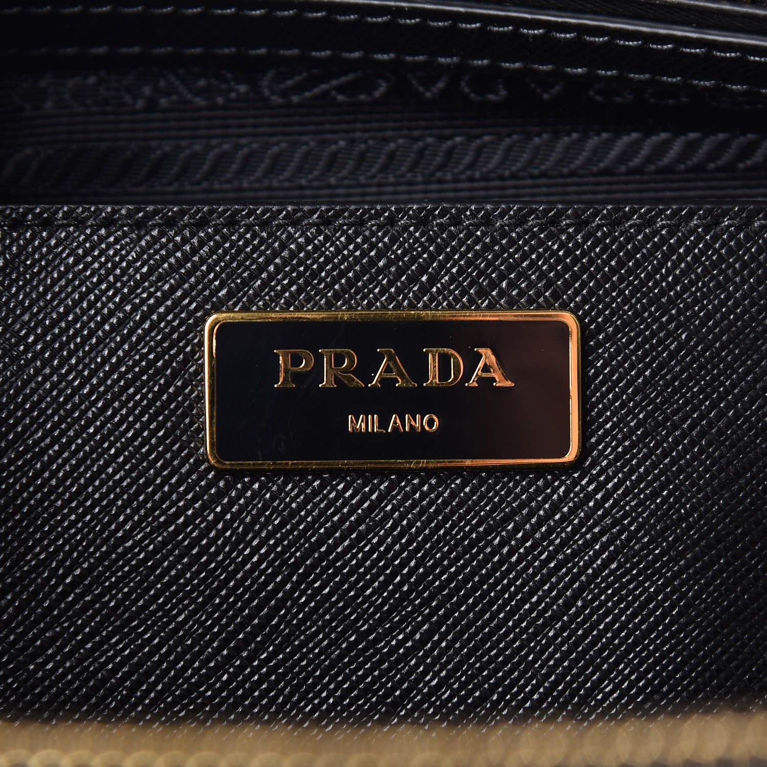 Prada Saffiano Medium Galleria Double Zip Tote Black 6 of 9