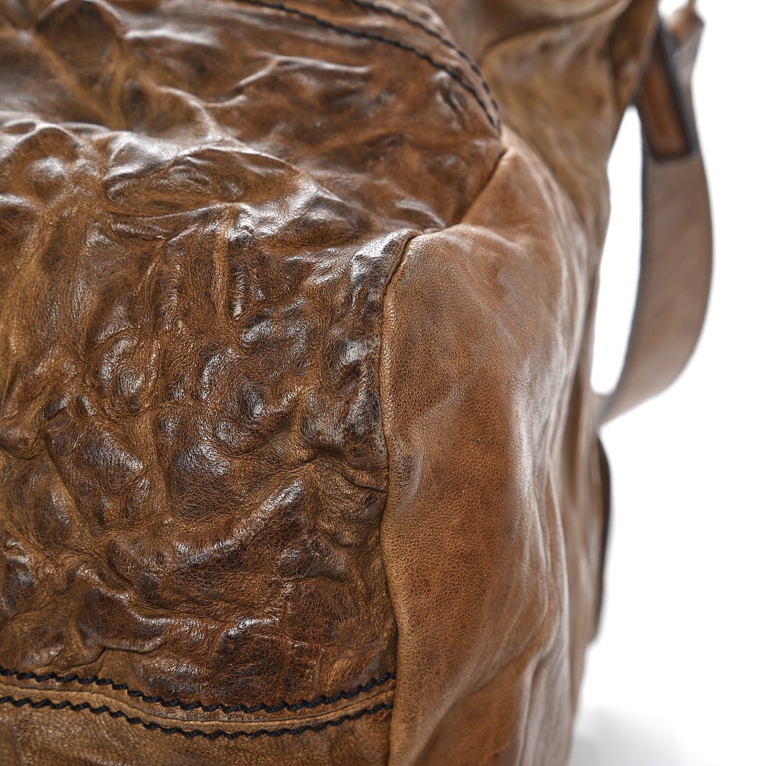 Givenchy Tumbled Sheepskin Large Pandora Brown 8 of 12