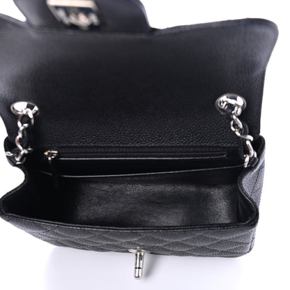Chanel Caviar Quilted Mini Square Flap Black 4 of 4
