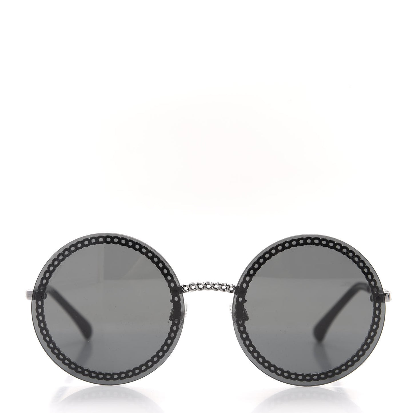 Round Chain Sunglasses 4245 Gold