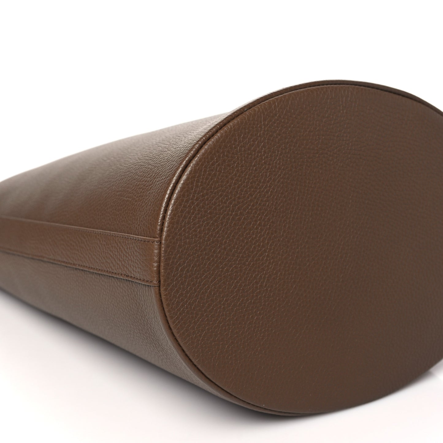 Calfskin Medium Bucket Bag Earth