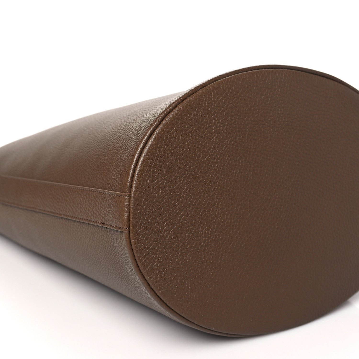 Burberry Calfskin Medium Bucket Bag Earth 8 of 9