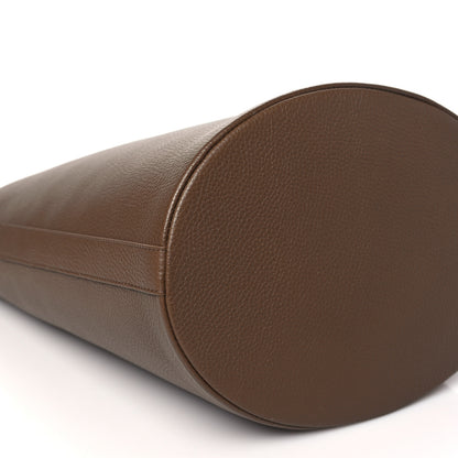 Burberry Calfskin Medium Bucket Bag Earth 8 of 9