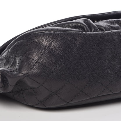 Chanel Caviar Half Moon Large Flap Black 8 of 10