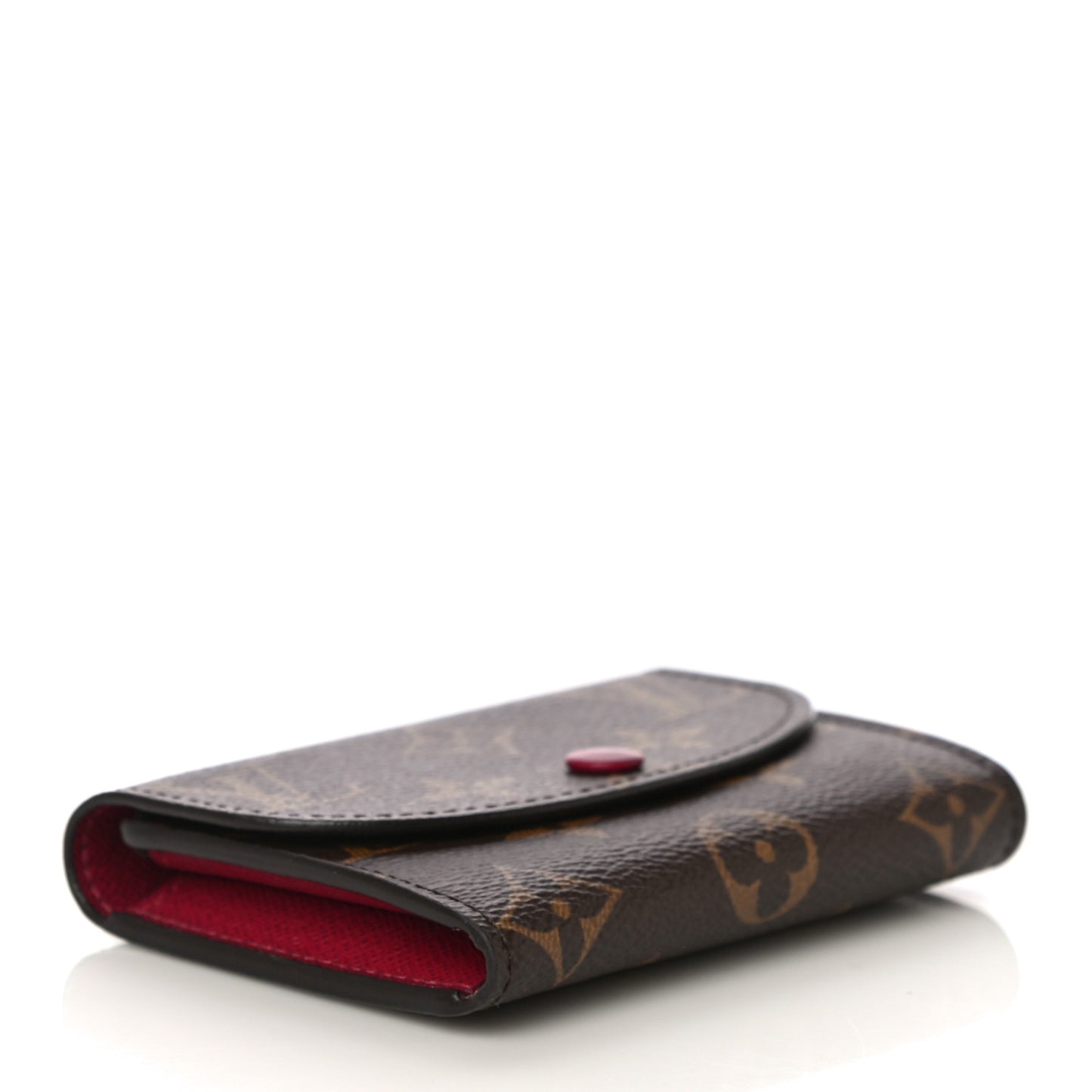 Monogram Rosalie Coin Purse Fuchsia