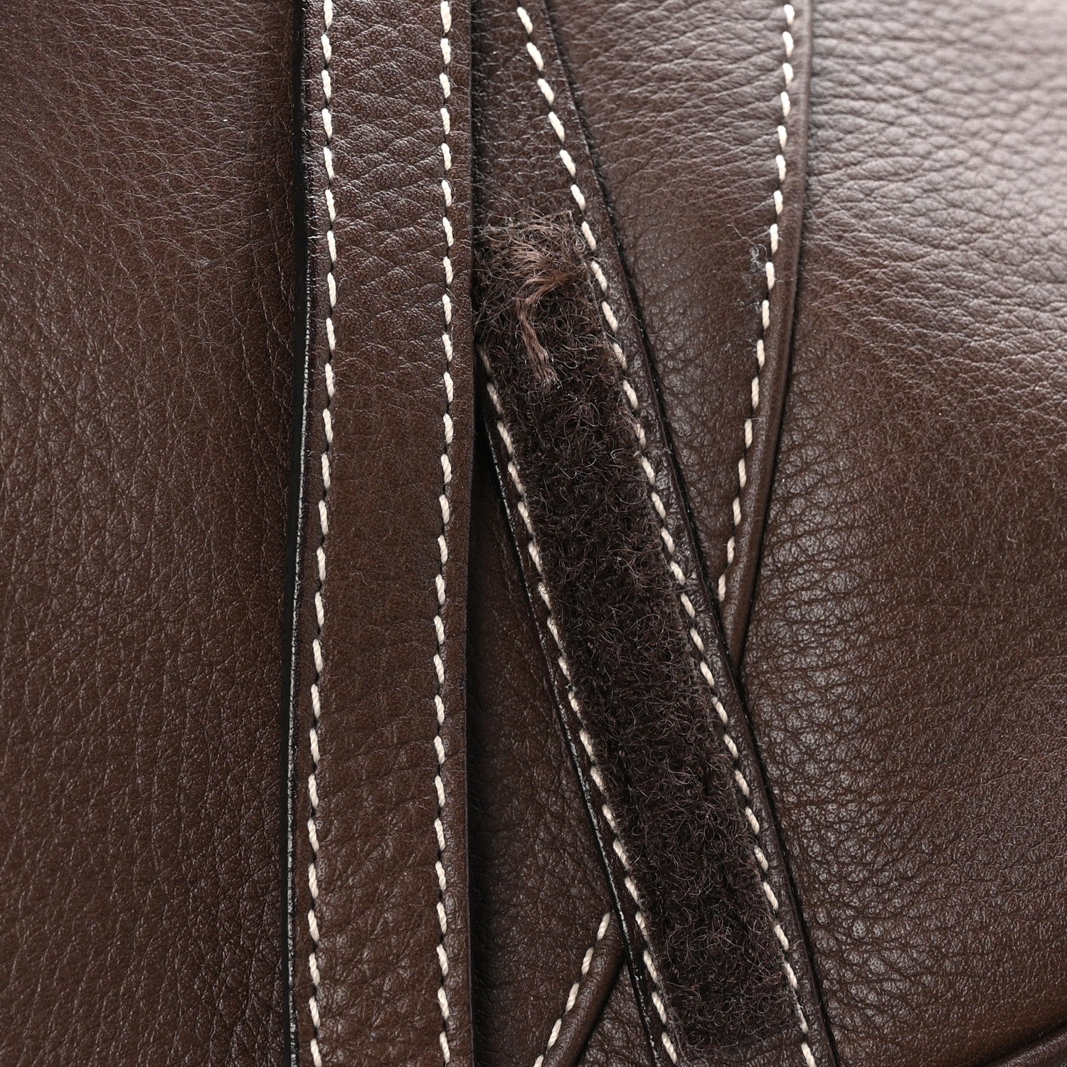 Christian Dior Calfskin Saddle Bag Brown 11 of 11
