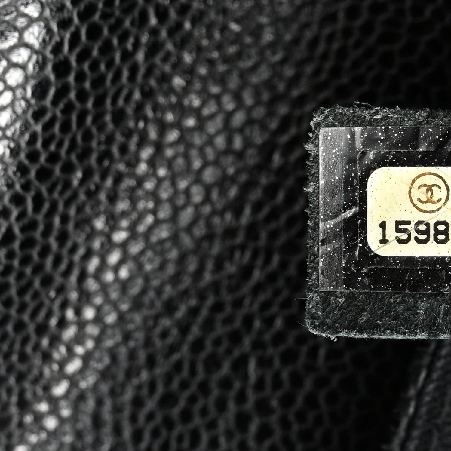 Chanel Caviar Half Moon Large Flap Black 7 of 10