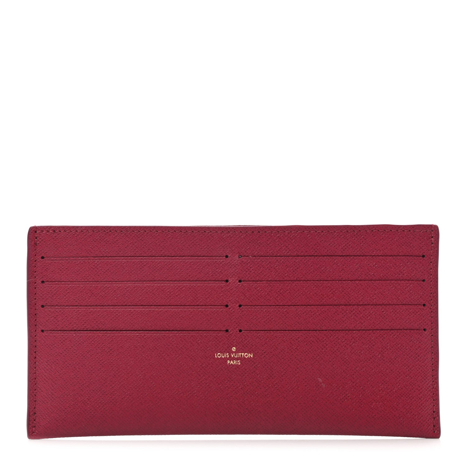 Louis Vuitton Calfskin Felicie Card Holder Insert Fuchsia 1 of 6